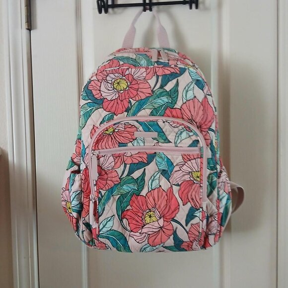 Vera Bradley Vintage Floral Essential Backpack - Picture 1 of 8